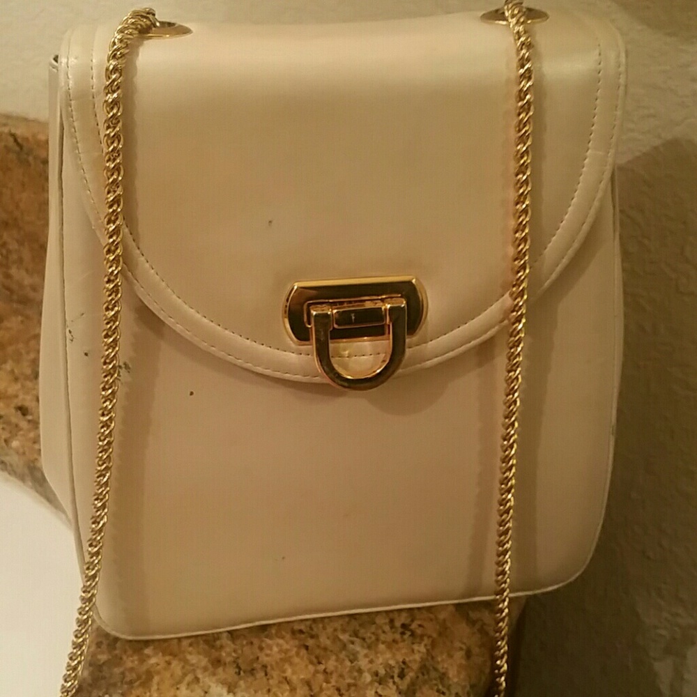 Beautiful Nordstrom cream purse!